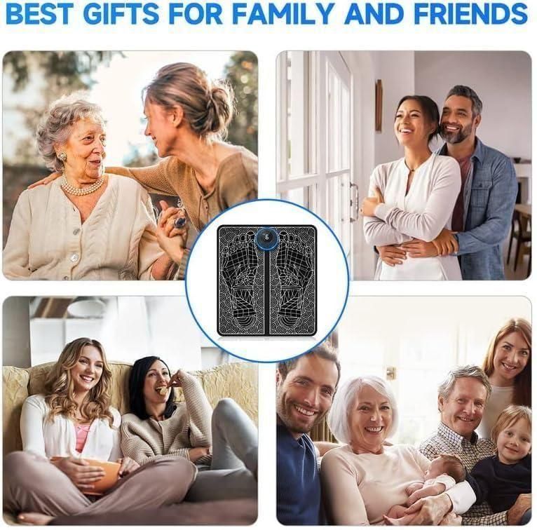 EMS Foot Massager, For Swollen Legs, Heel, Foot Acupressure & Promotes Weight Loss