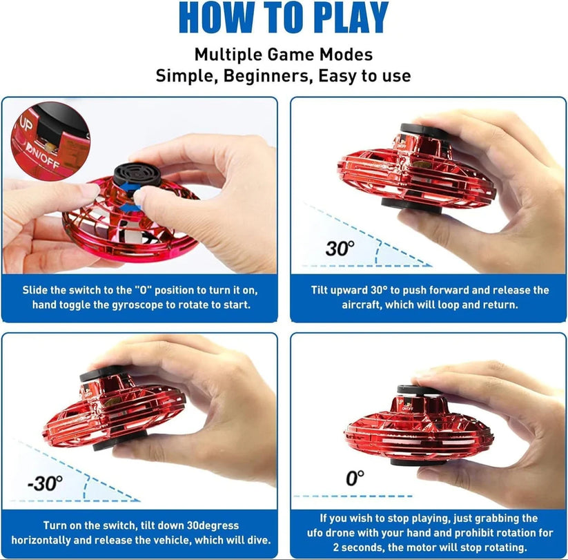 Gyro Dynamic Magical Flying Spinner