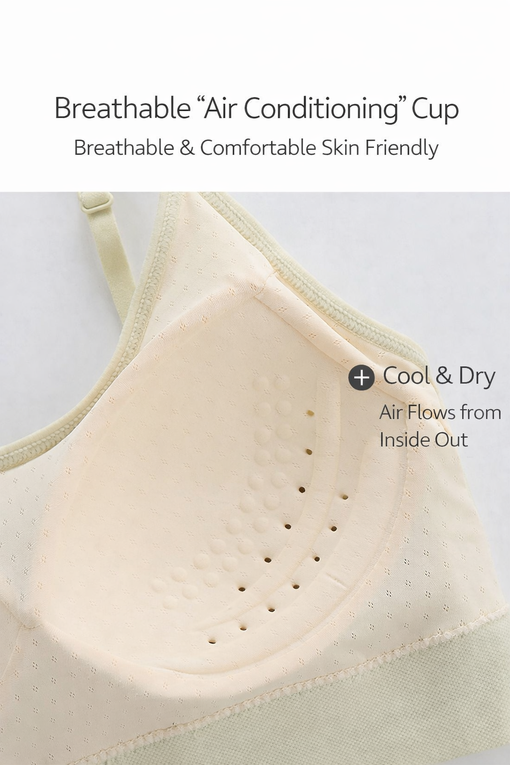Non-wired comfortable T-shirt Bra Free size (PACK 1)